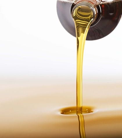 To Him who is able to do exceedingly - pouring liquid gold from a bottle.