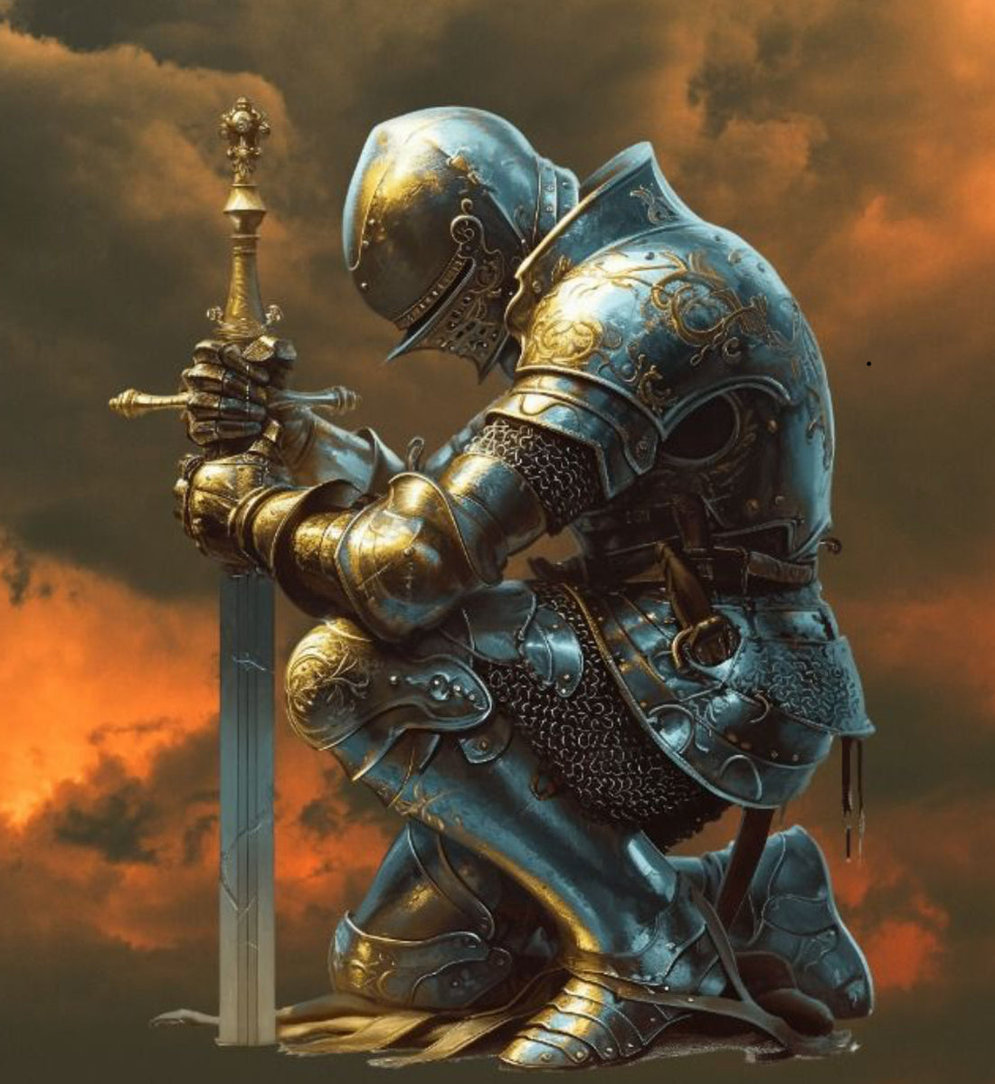 Put on the full armour of God.