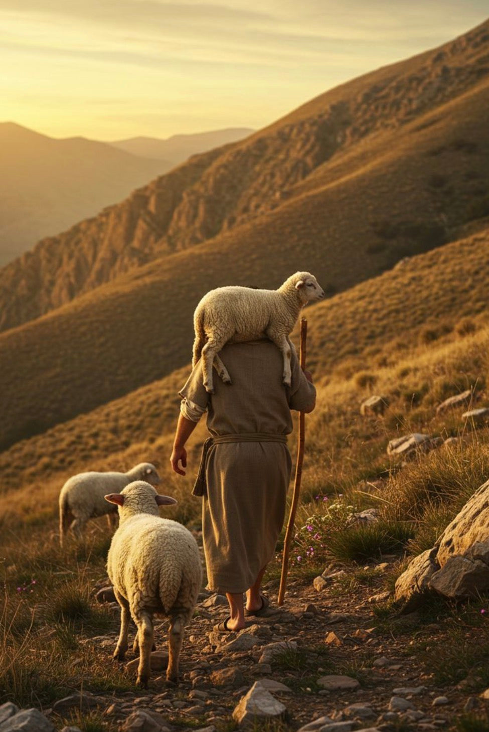 The Lord is my shepherd.