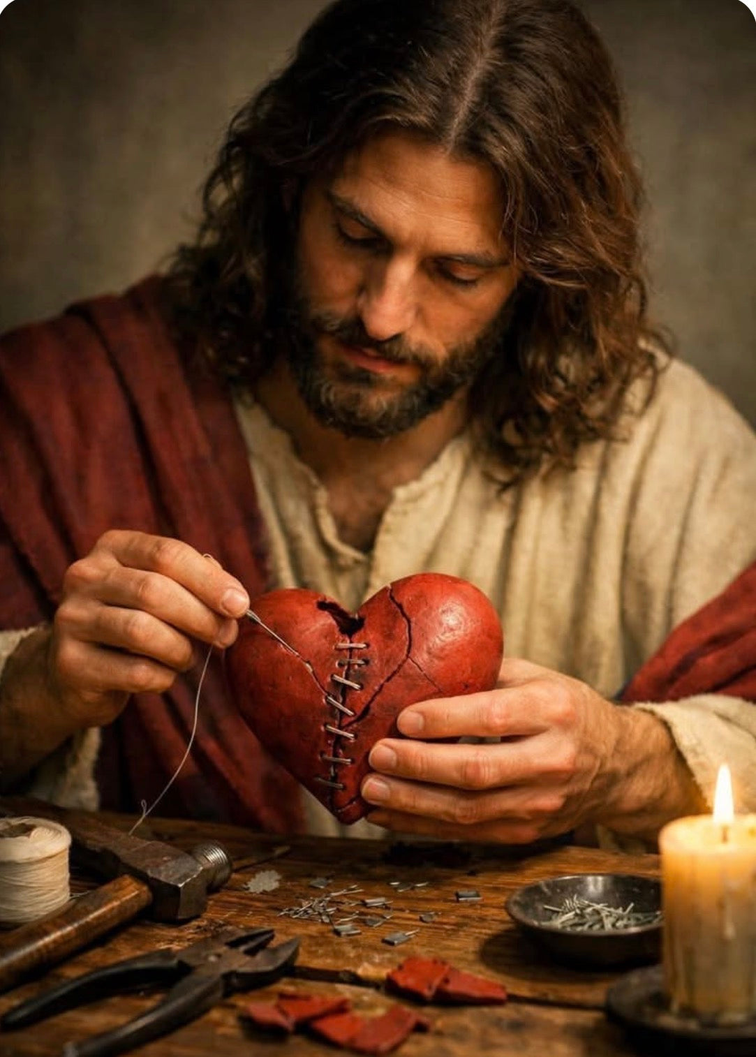 The Lord examines our heart.