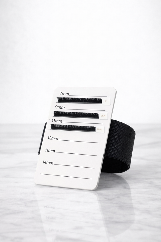 Hand held lash palette